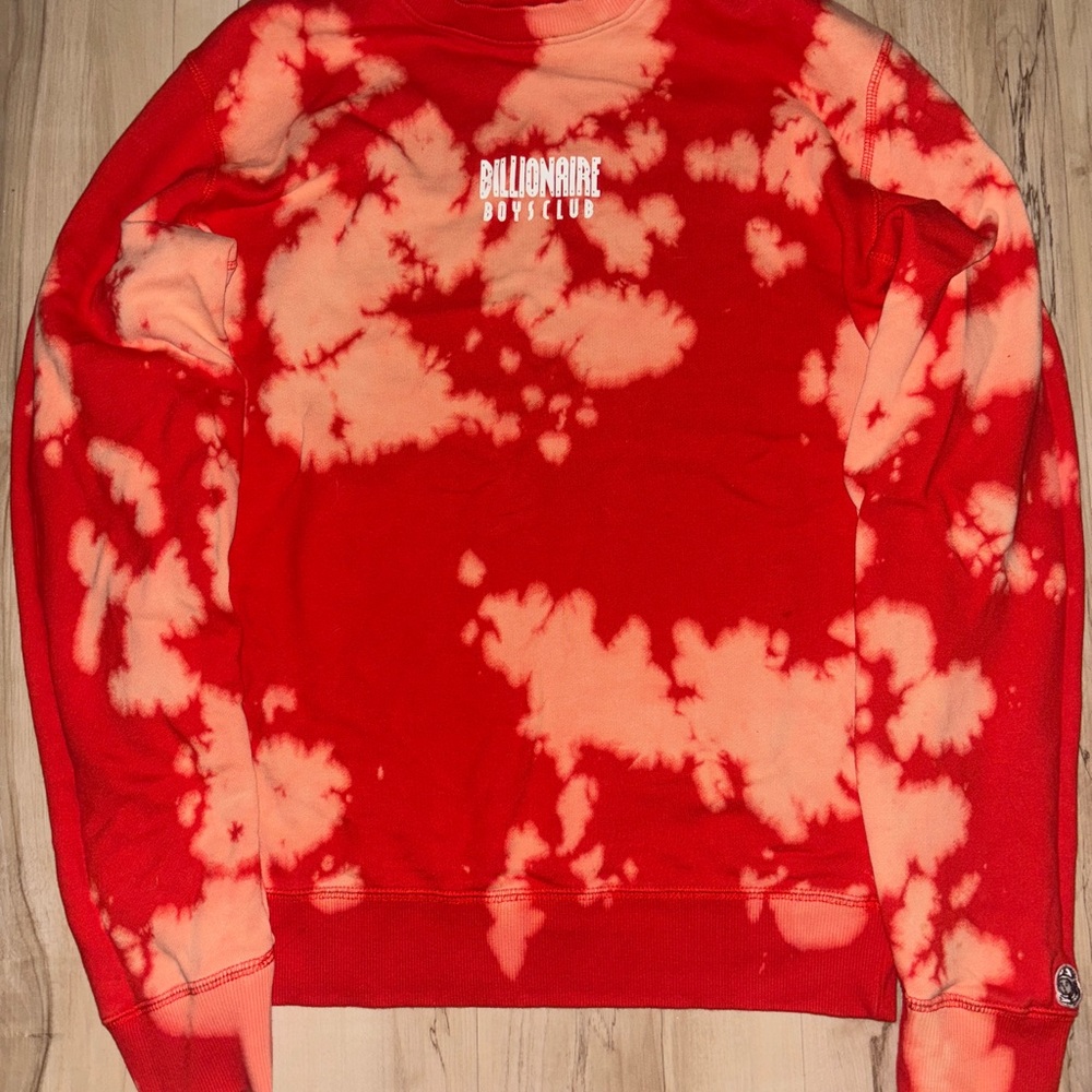 Billionaire Boys Club Red and Orange Sweatshirt